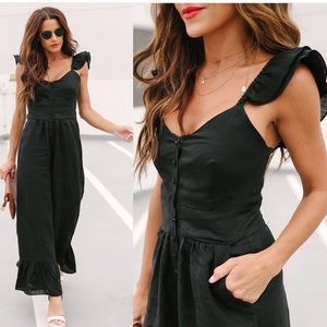 Vici black jumper, size large. Only worn once!